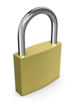 Padlock Stock Illustration