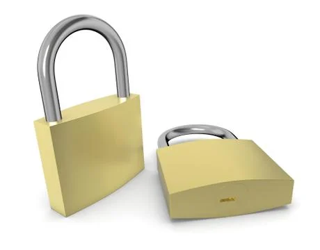 Padlock Stock Illustration