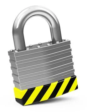 The padlock Stock Illustration