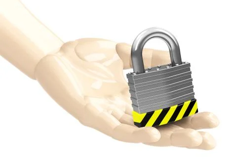 The padlock Stock Illustration