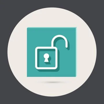 Padlock Stock Illustration