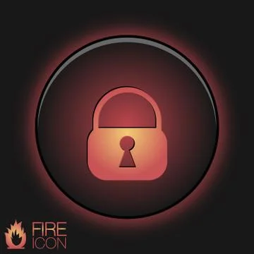 Padlock Stock Illustration