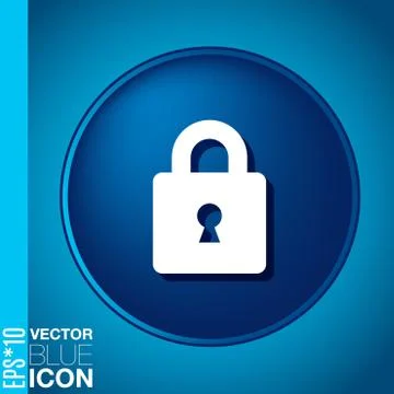 Padlock Stock Illustration