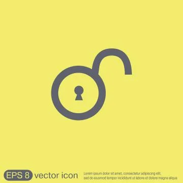 Padlock Stock Illustration