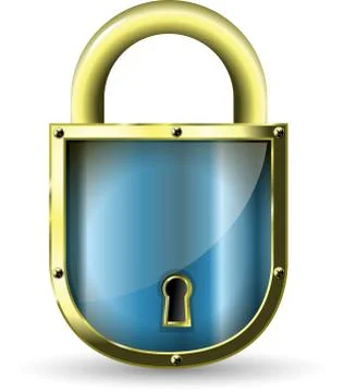 Padlock Stock Illustration