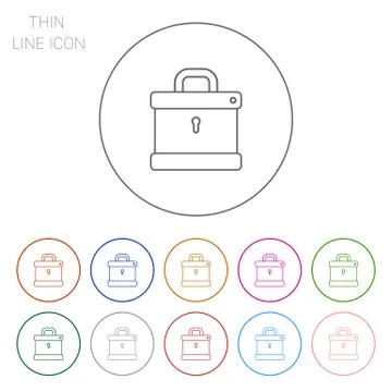 Padlock 스톡 일러스트