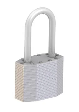 The padlock Illustration