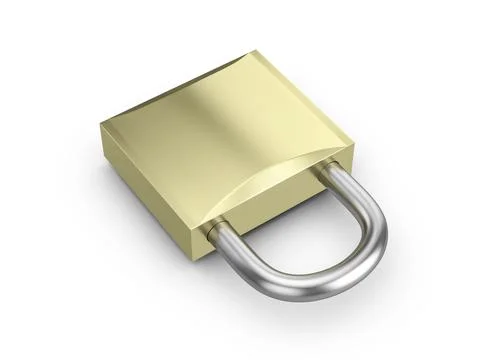 Padlock Stock Illustration