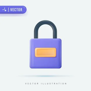 Padlock Stock Illustration