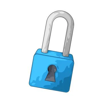 Padlock illustration イラスト素材