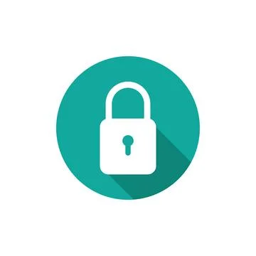 Padlock illustration vector design Stock Illustration