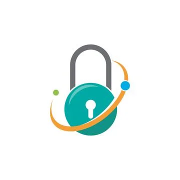 Padlock illustration vector design イラスト素材