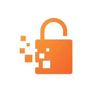 Padlock illustration vector design Stock Illustration