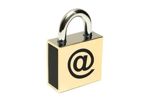 Padlock isolated 스톡 사진