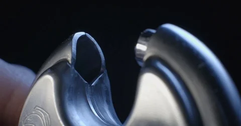 Padlock macro slowmotion Stock Footage 84633698