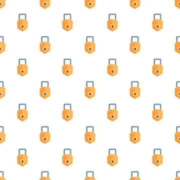 Padlock pattern security privacy data protection background 스톡 일러스트