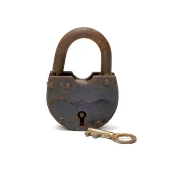 Padlock. Stock Photos