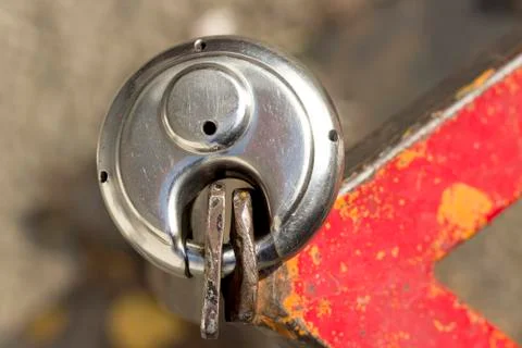 Padlock Stockfoto's