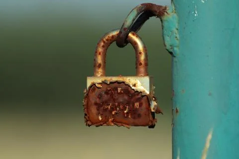 Padlock Foto stock
