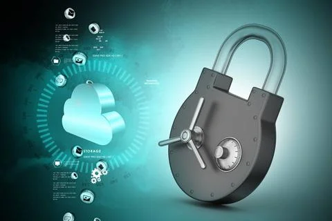 Padlock with security lock Padlock with security lock Copyright: xZoonar.c... Stock Photos