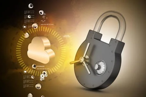 Padlock with security lock Padlock with security lock Copyright: xZoonar.c... Stock Photos