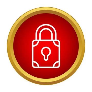 Padlock security symbol concept for privacy and data protection Stock Illustration