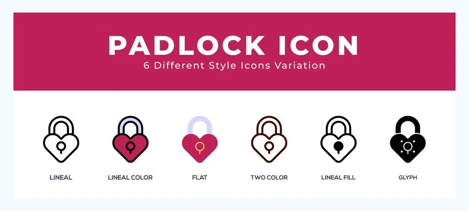 Padlock symbol. logo. icon vector illustration. Stock-Illustration