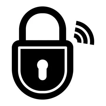 Padlock Vector Icon Design Illustration Stock Illustration