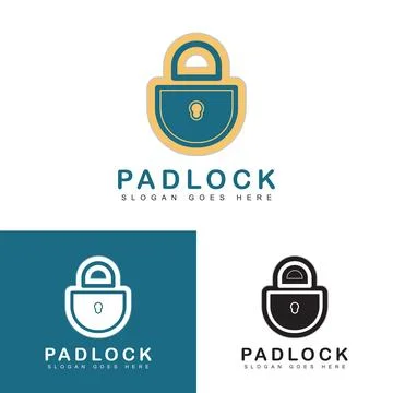 Padlock vector Stock Illustration