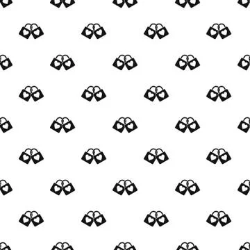 Padlocks with heart pattern, simple style イラスト素材