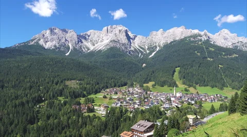 Padola, summer time lapse Stock Footage 66289125
