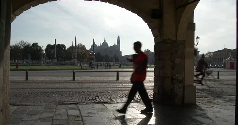 Padova Architecture Stock Footage 81513669