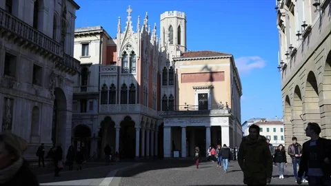 Padova, Pedrocchi palace 動画素材 73310401
