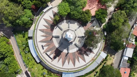 Padre Cicero Statue. Catholic Sanctuary. Colina Do Horto Landscape. Religious Stock Footage 342581553