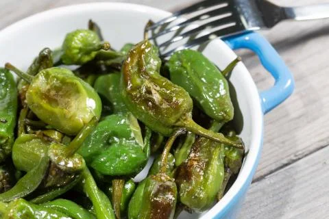 Padron peppers Stock-Fotos