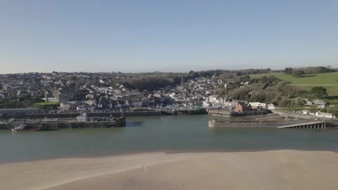 Padstow, Cornwall 4K Drone Footage Stock Footage 172617931