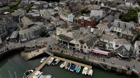Padstow, Cornwall, England Stock Footage 213692784