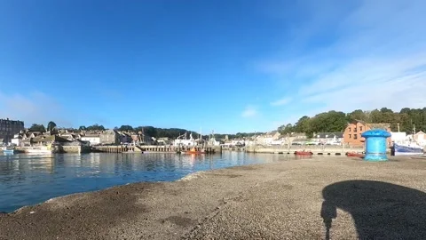 Padstow Harbour time lapse Stock Footage 161474921