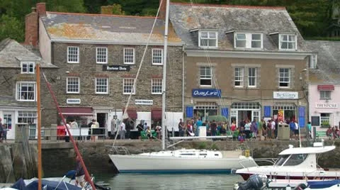 Padstow Quayside Stock-Footage 8952433