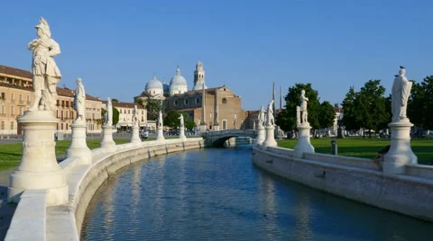 Padua - Prato della Valle Stock Footage 65234808