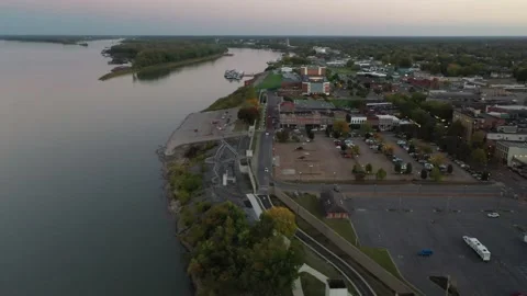 Paducah Riverfront Stock Footage 141874983