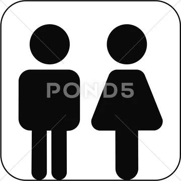 Paediatrics symbol, artwork Stock Illustration