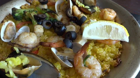 Paella Stock Footage 327492875