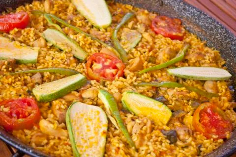 Paella Foto stock