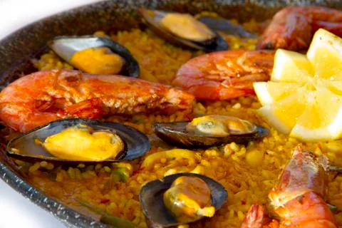 Paella Foto stock