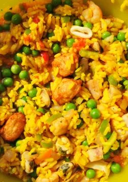 Paella Foto stock