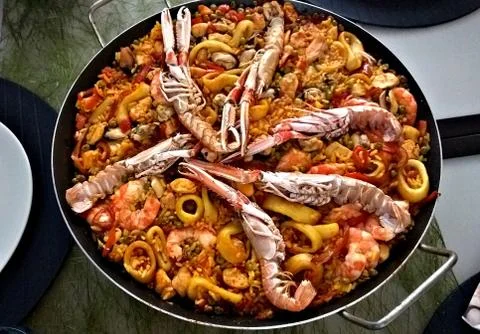 Paella. Stock Photos