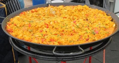 Paella. Stock Photos