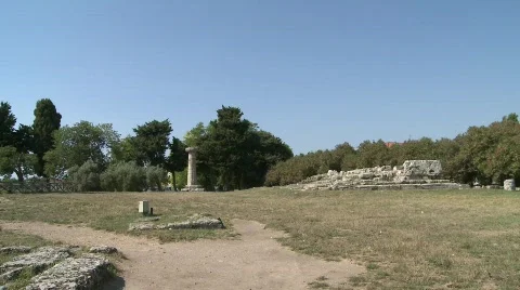 Paestum 1 Stock-Footage 791937