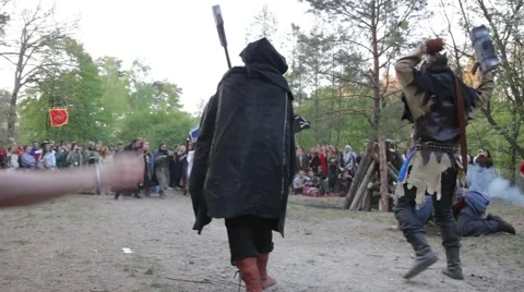 The pagan games - theatrical performance (part 1) Video stock 40530128